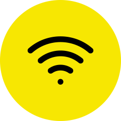 <p>kostenloses Kunden-WLAN</p>
